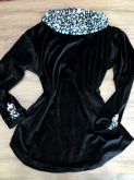 Blusa em veludo